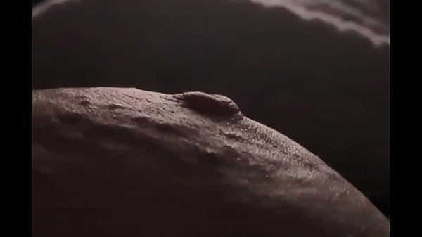 close up pinching my left nipple