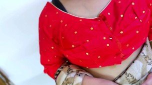 Female Big Boobs & Huge Ass Desi Tailor Want Rough Anal From Male Customer in ARAB