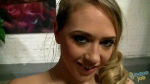 Kagney Linn Karter jerks you off real good